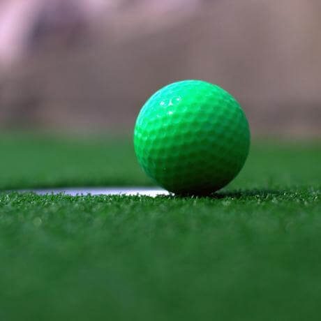 Mini bola de golfe