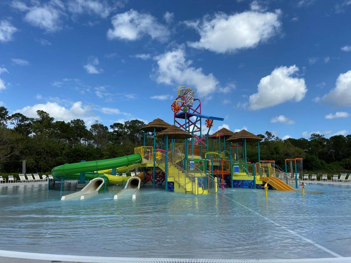 Water play area at Lion Country Safari.