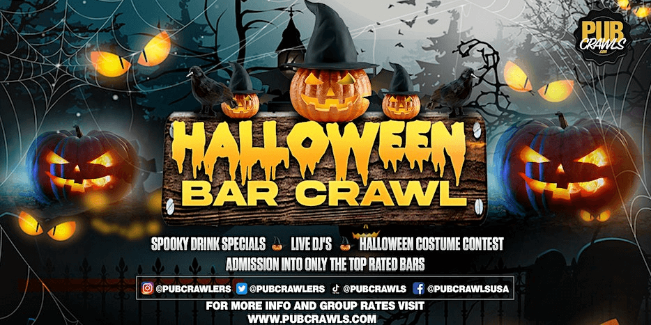 Halloween Bar Crawl Oficial de West Palm Beach