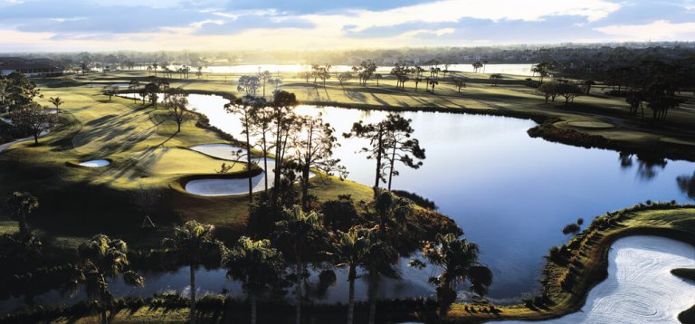 Os melhores campos de golfe em Palm Beach