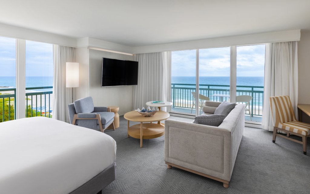 Singer oceanfront resort quarto com vista para a praia